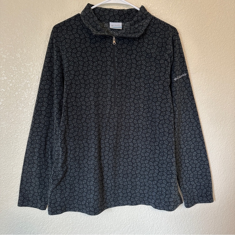Columbia Black Patterned Pullover